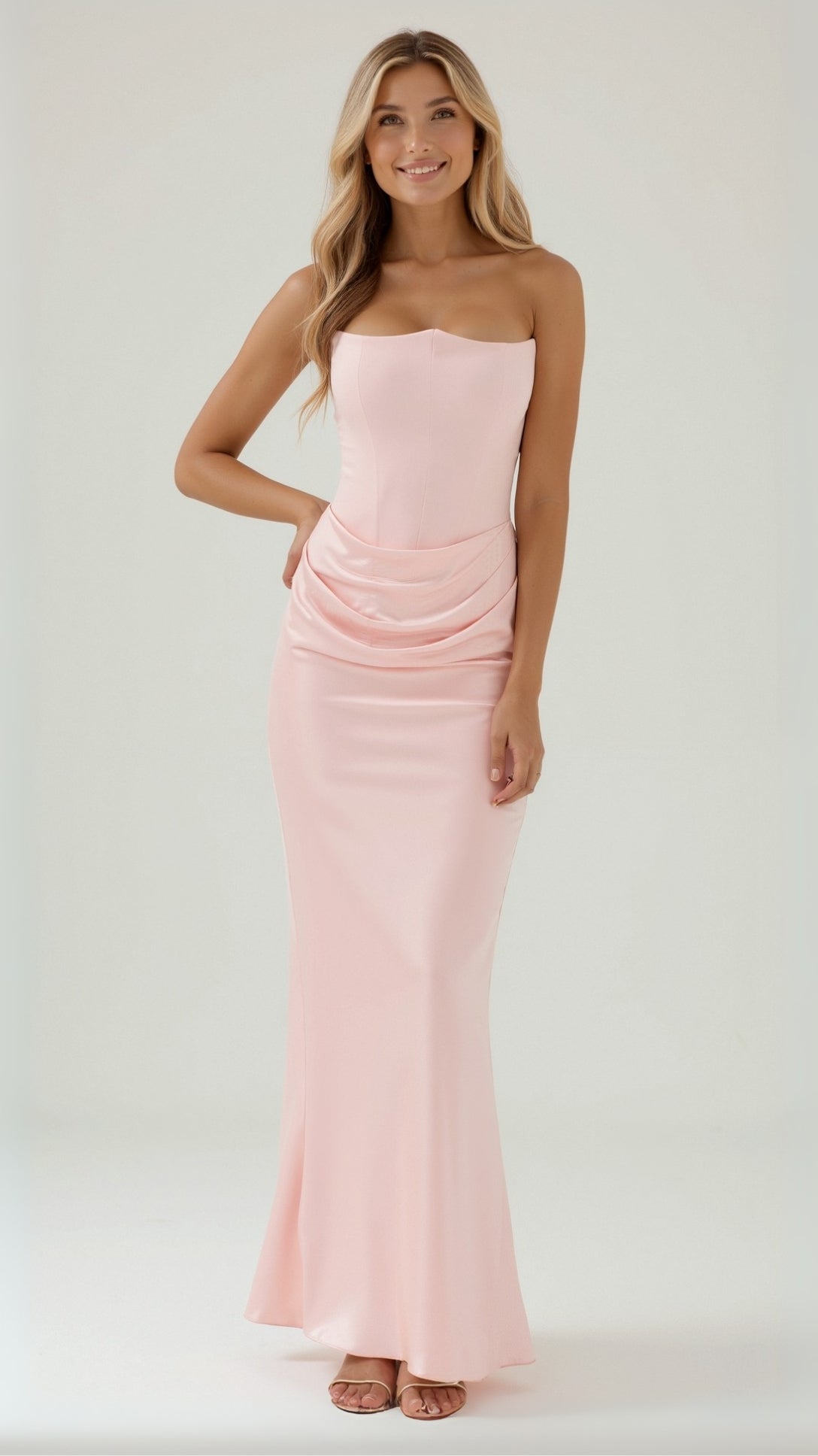 Women's Trendy Celebration Elegant Maxi Wedding Guest Dress