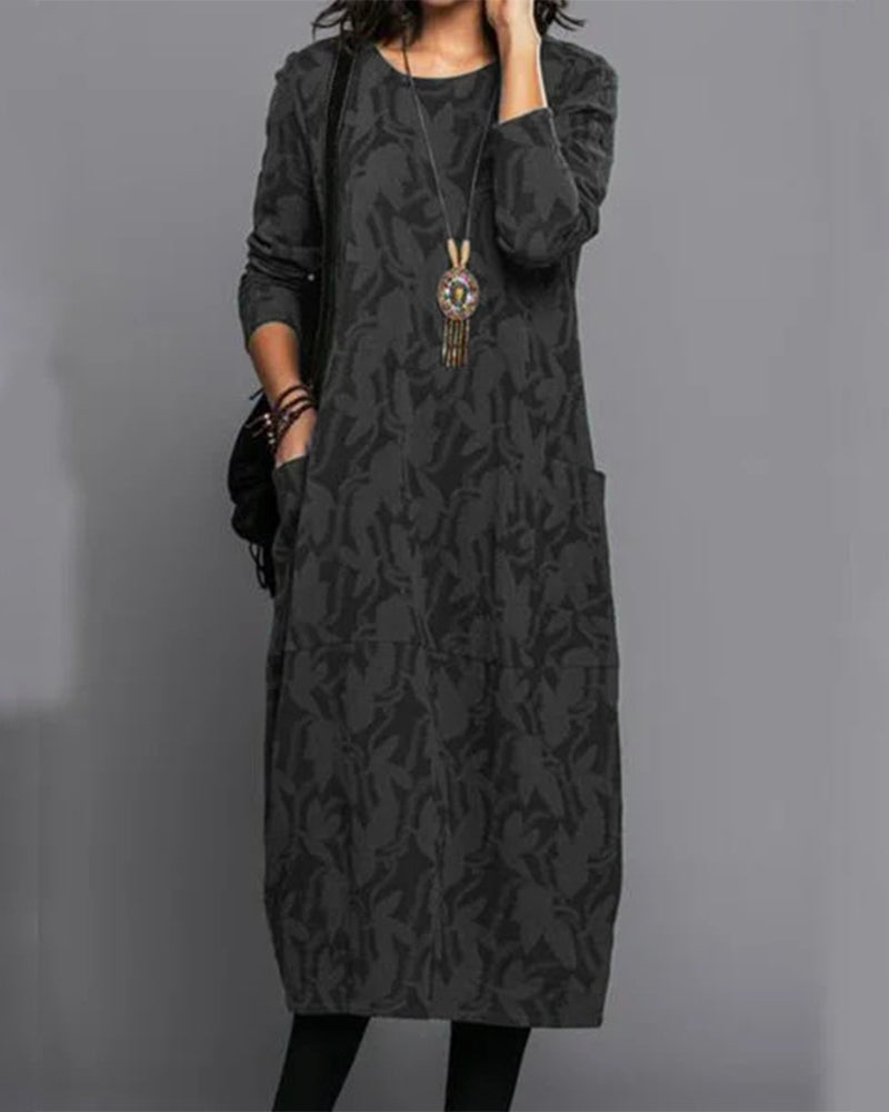 Women's Trendy Sunny Long Floral Dress for All Occasion