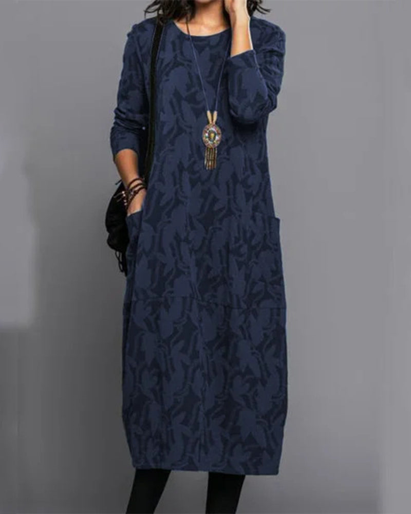 Women's Trendy Sunny Long Floral Dress for All Occasion