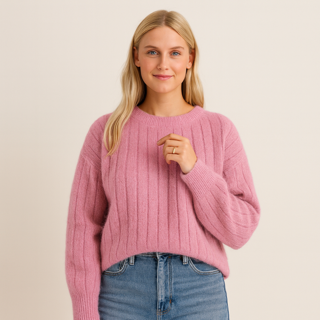Women's Modern Fashion Knitted Warm Jumper
