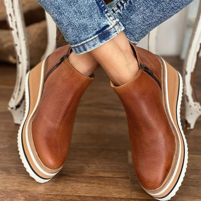 Women’s Platform Chelsea Boots Winter Height and Style