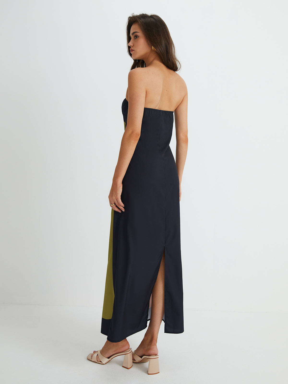 Women's Timeless Strapless Summer Maxi Evening Dress