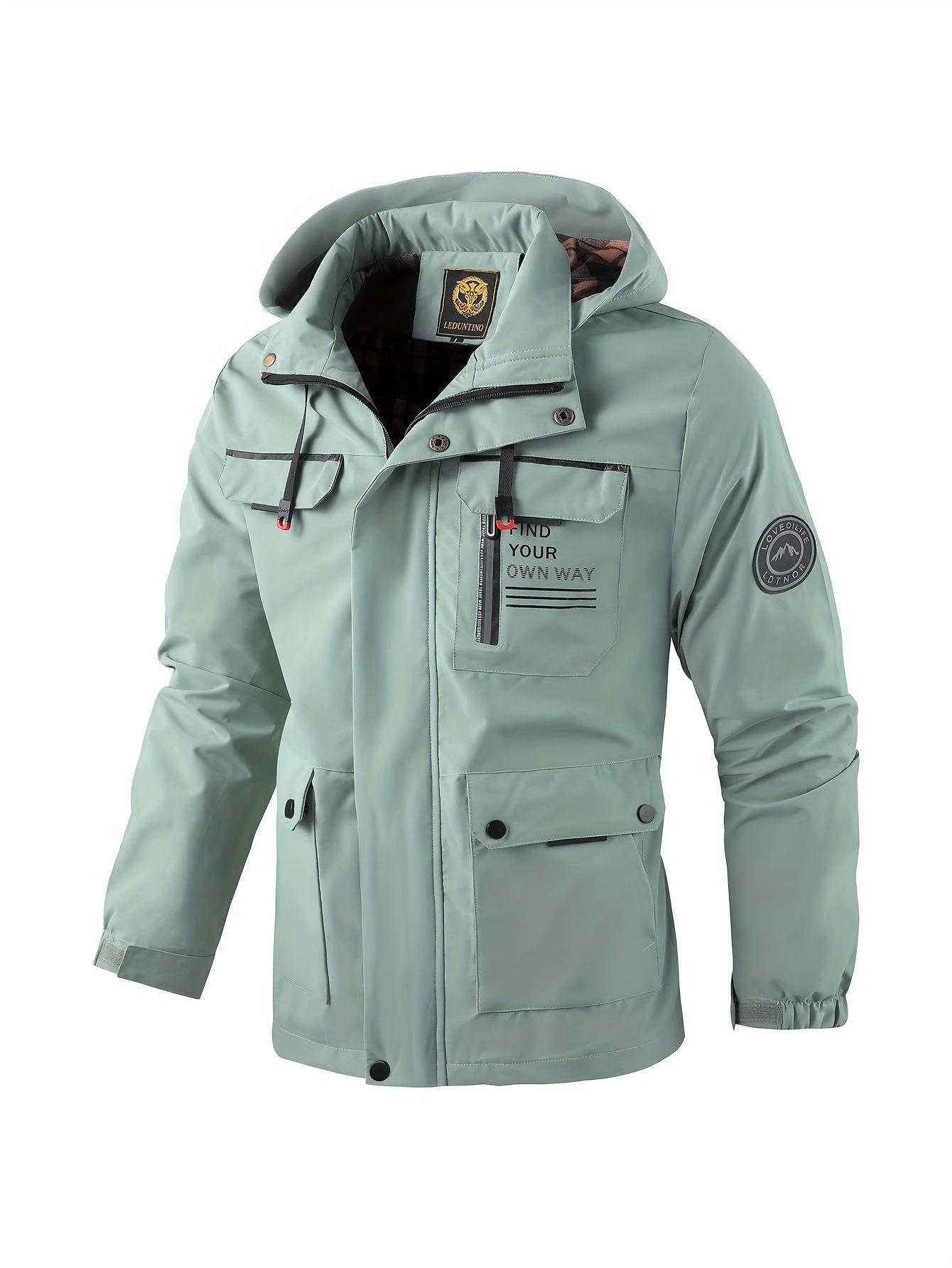 Men’s Waterproof Outdoor Insulated Protection Jacket