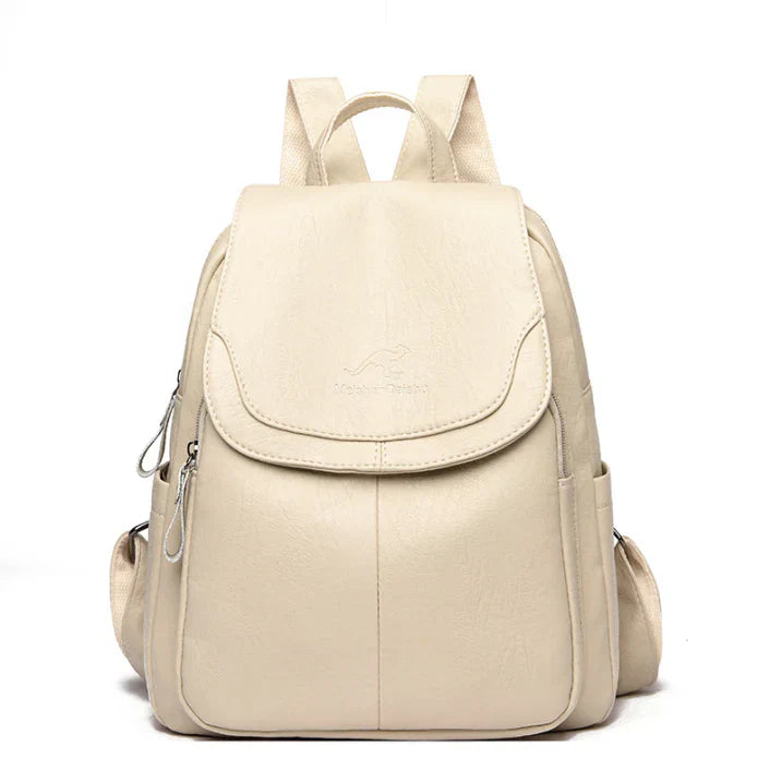 Chic and Secure Organised Travel Anti-Theft Backpack for Stylish Women