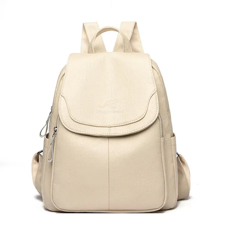 Chic and Secure Organised Travel Anti-Theft Backpack for Stylish Women