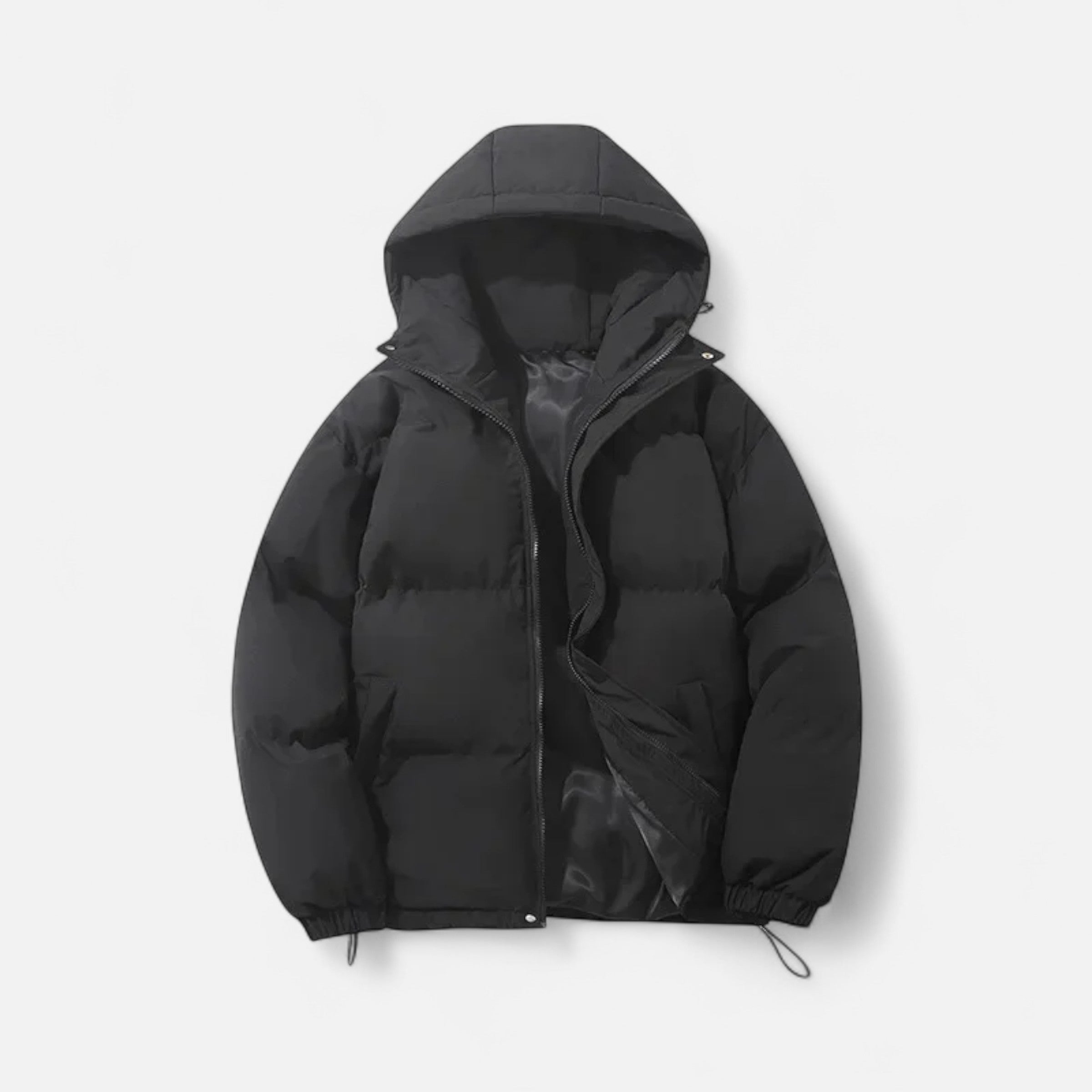 Versatile Insulated Unisex Hooded Thermal Puffer Jacket