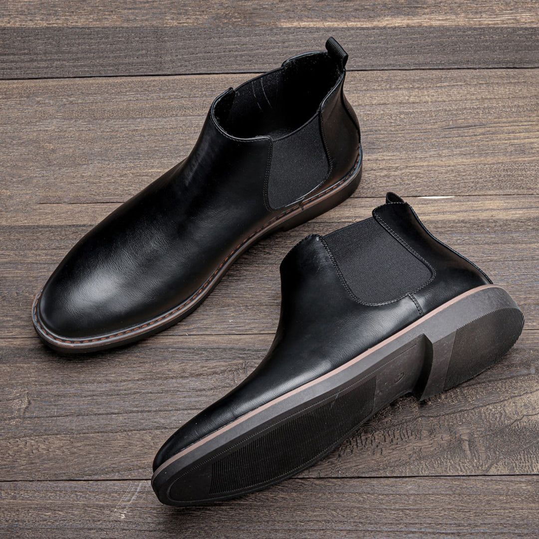Men’s Stylish Durable Everyday Chelsea Boots with Elastic Side Panels