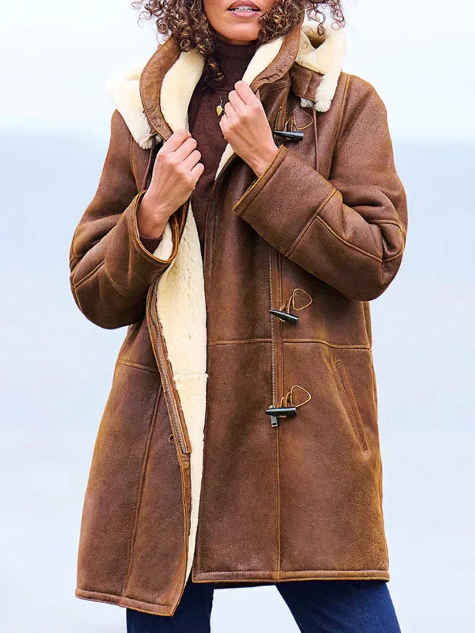 Women's Casual Practical Hooded Coat for Winter Days
