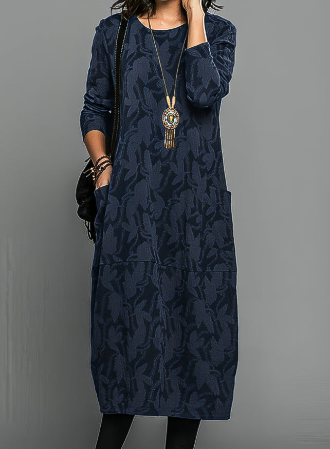 Women's Fashion Printed Midi Wedding Guest Dresses for Occasion