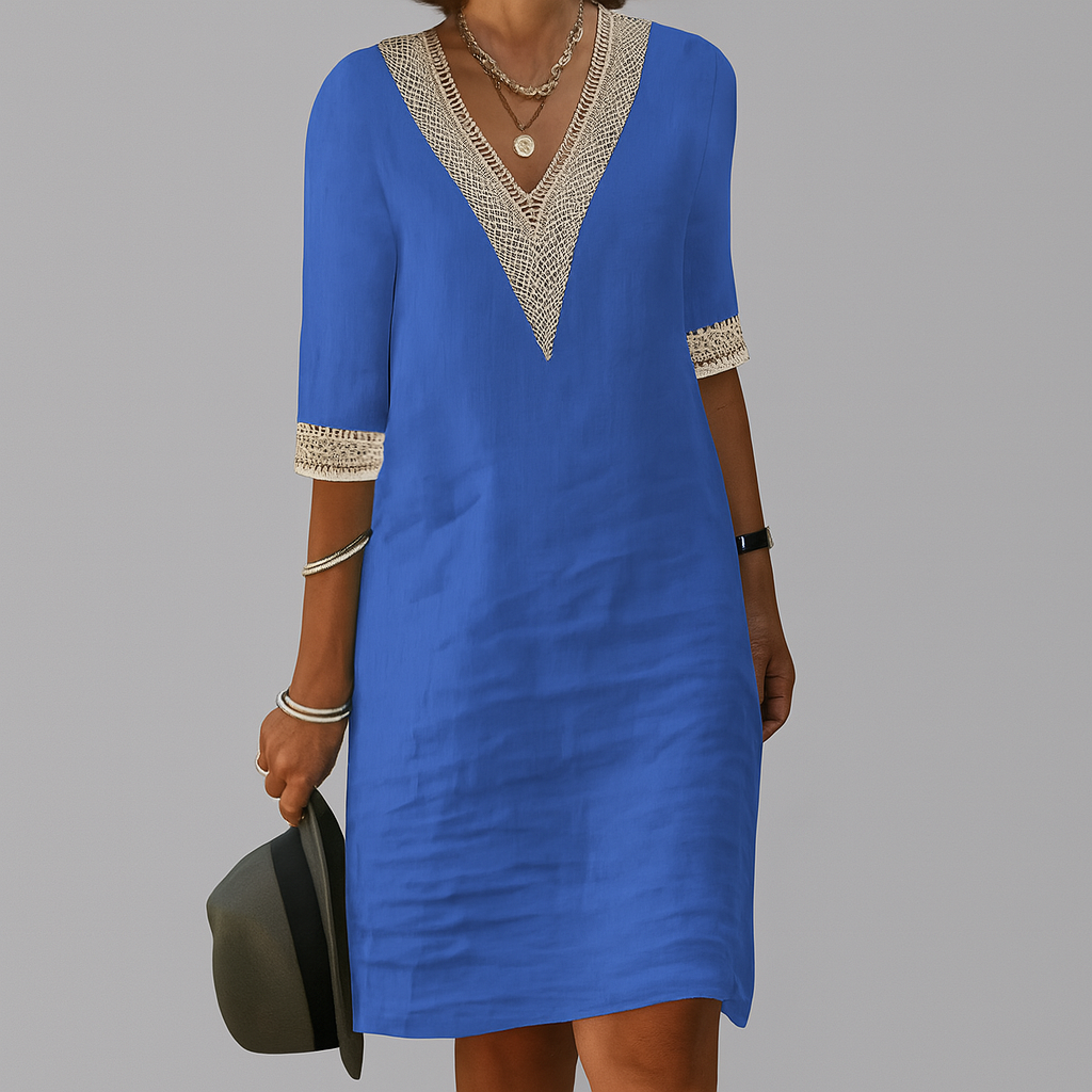 Classic Versatile Flattering Soft Drape Summer Dress for Women