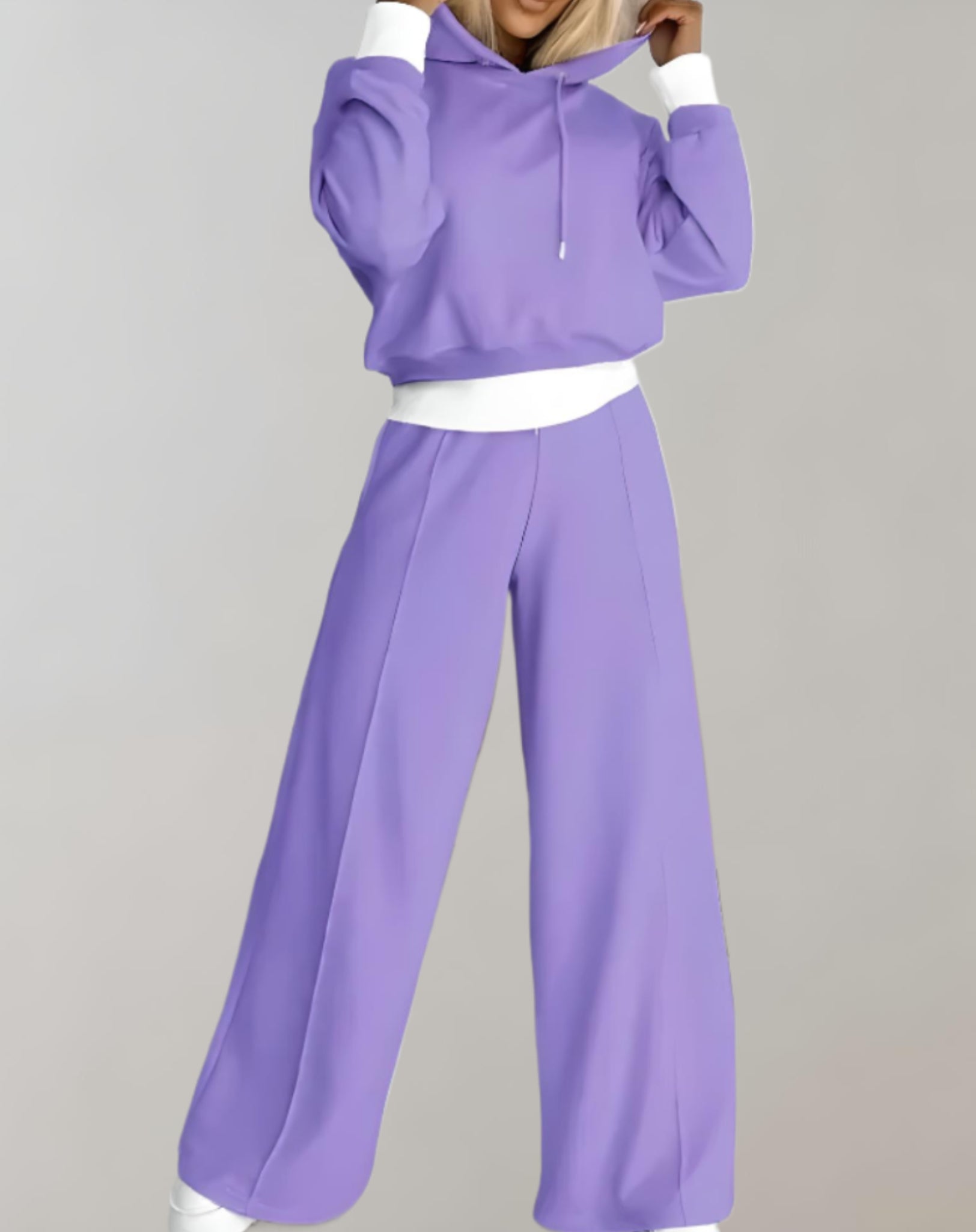 Women’s Casual Hoodie Tracksuit Set Relaxed Everyday Fit