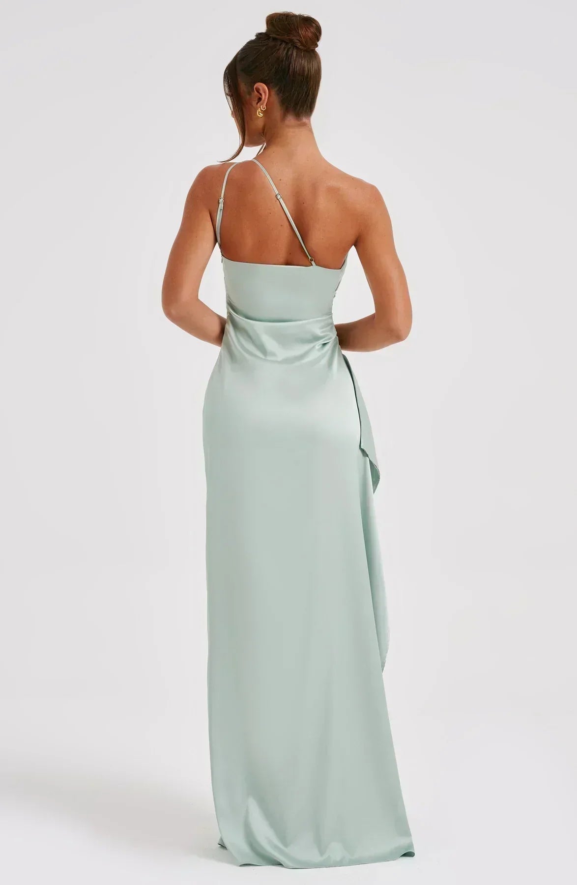 Stylish Formal Party Asymmetric Evening Dress for Women