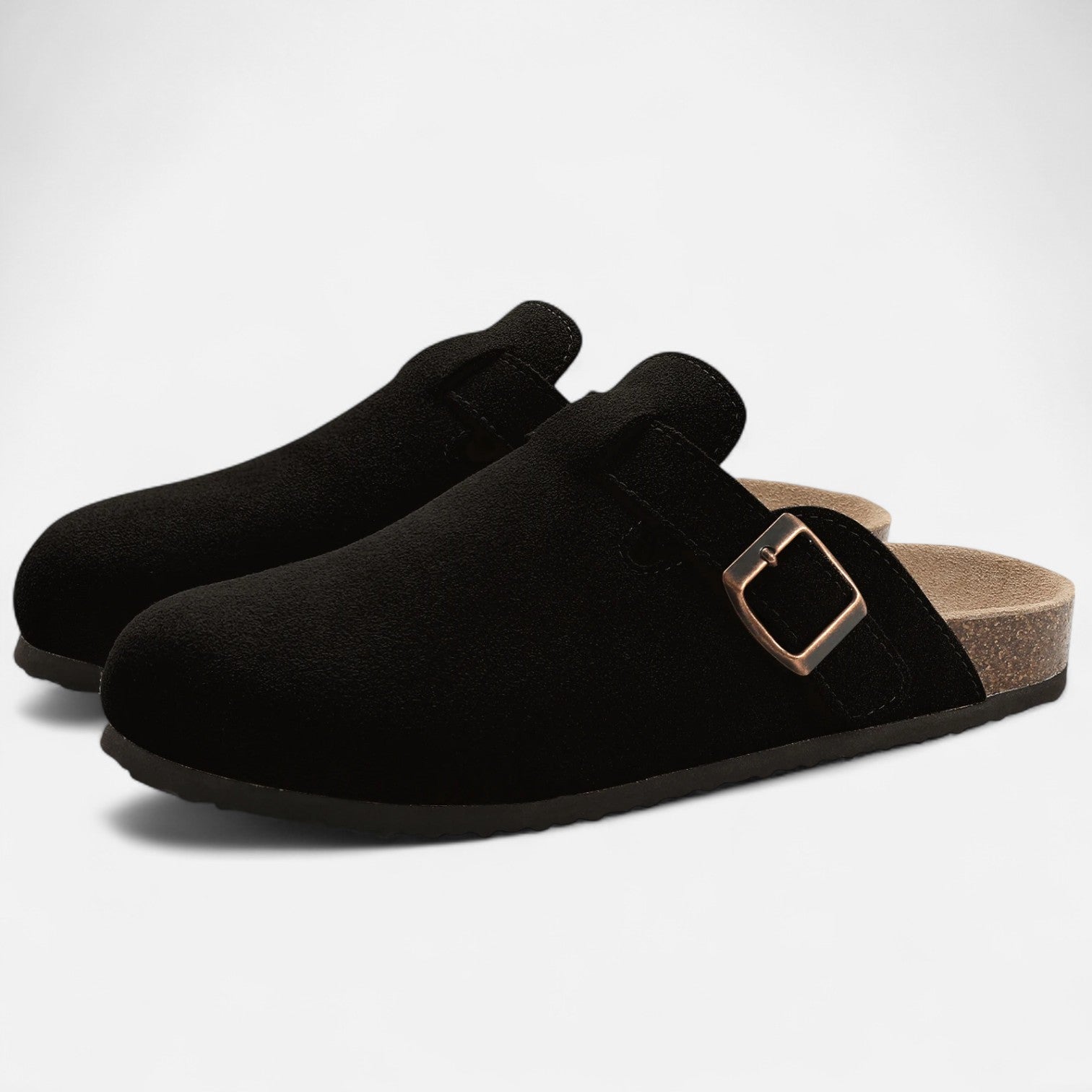 Men’s Home Walking Everyday Suede Mules Sculpted Clog